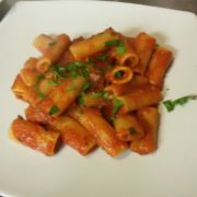 Rigatoni all’arrabbiata